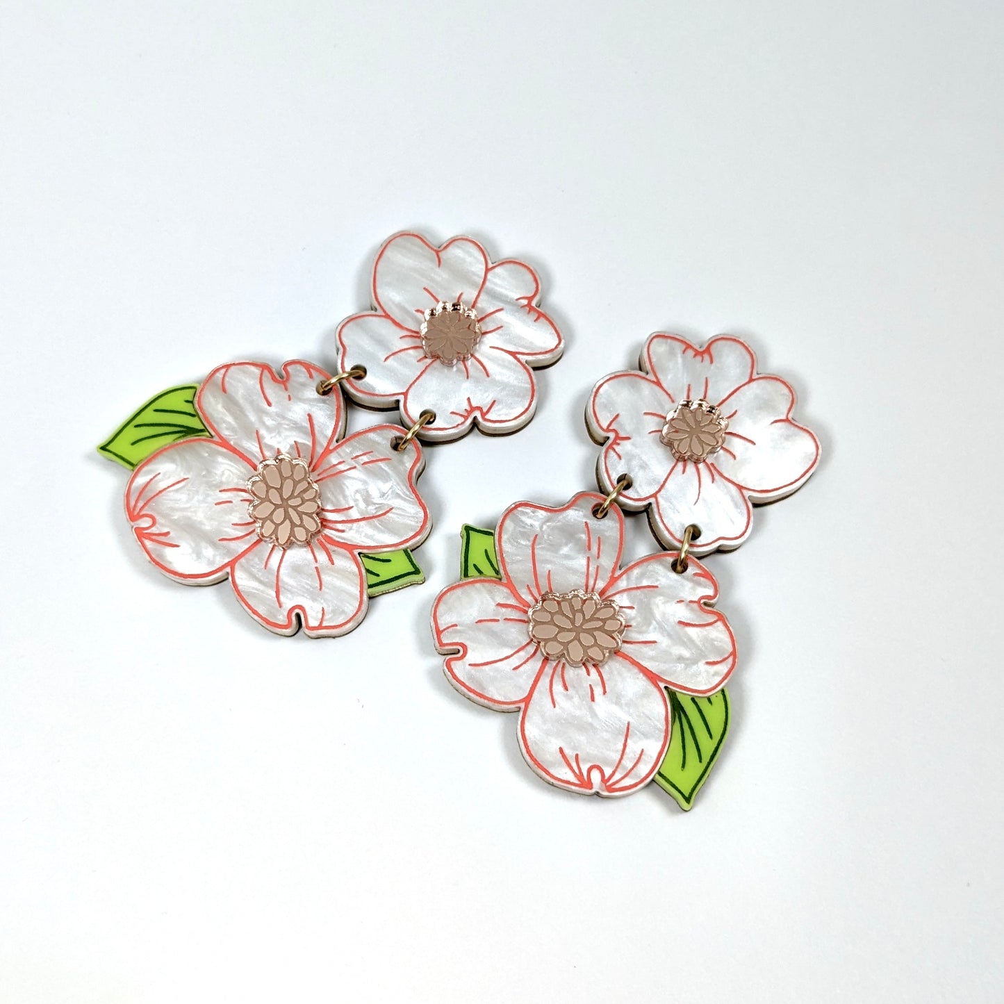 Dogwood Floral Earrings