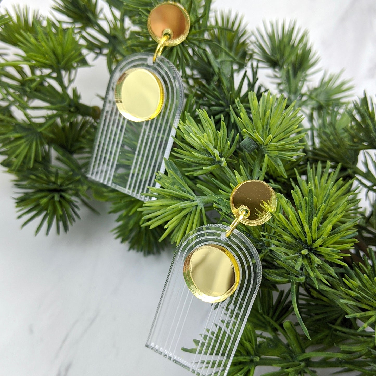 Art Deco Sunrise Earrings