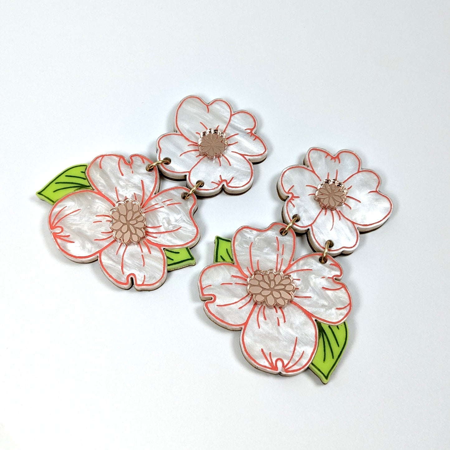 Dogwood Floral Earrings