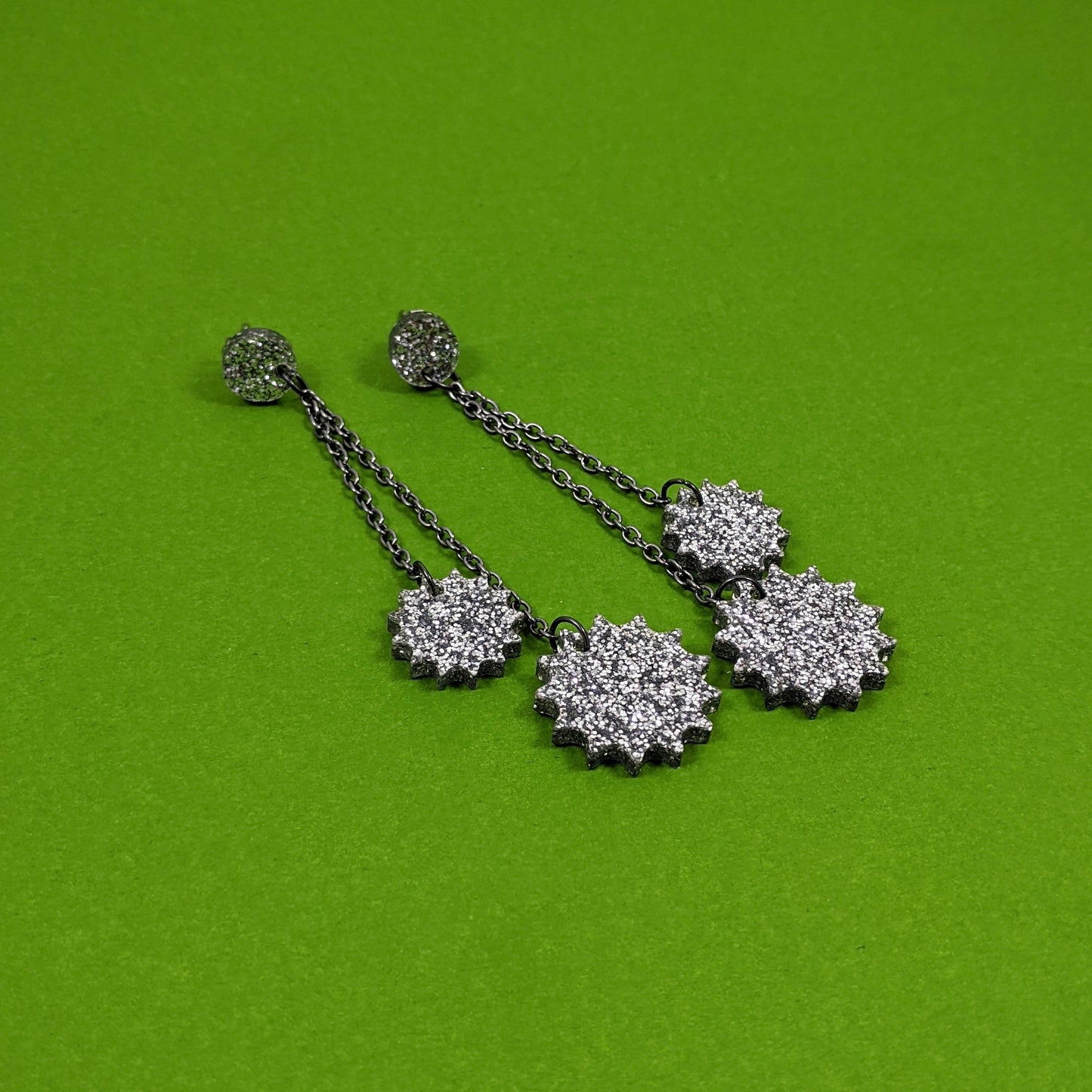 Starburst Dangle Earrings