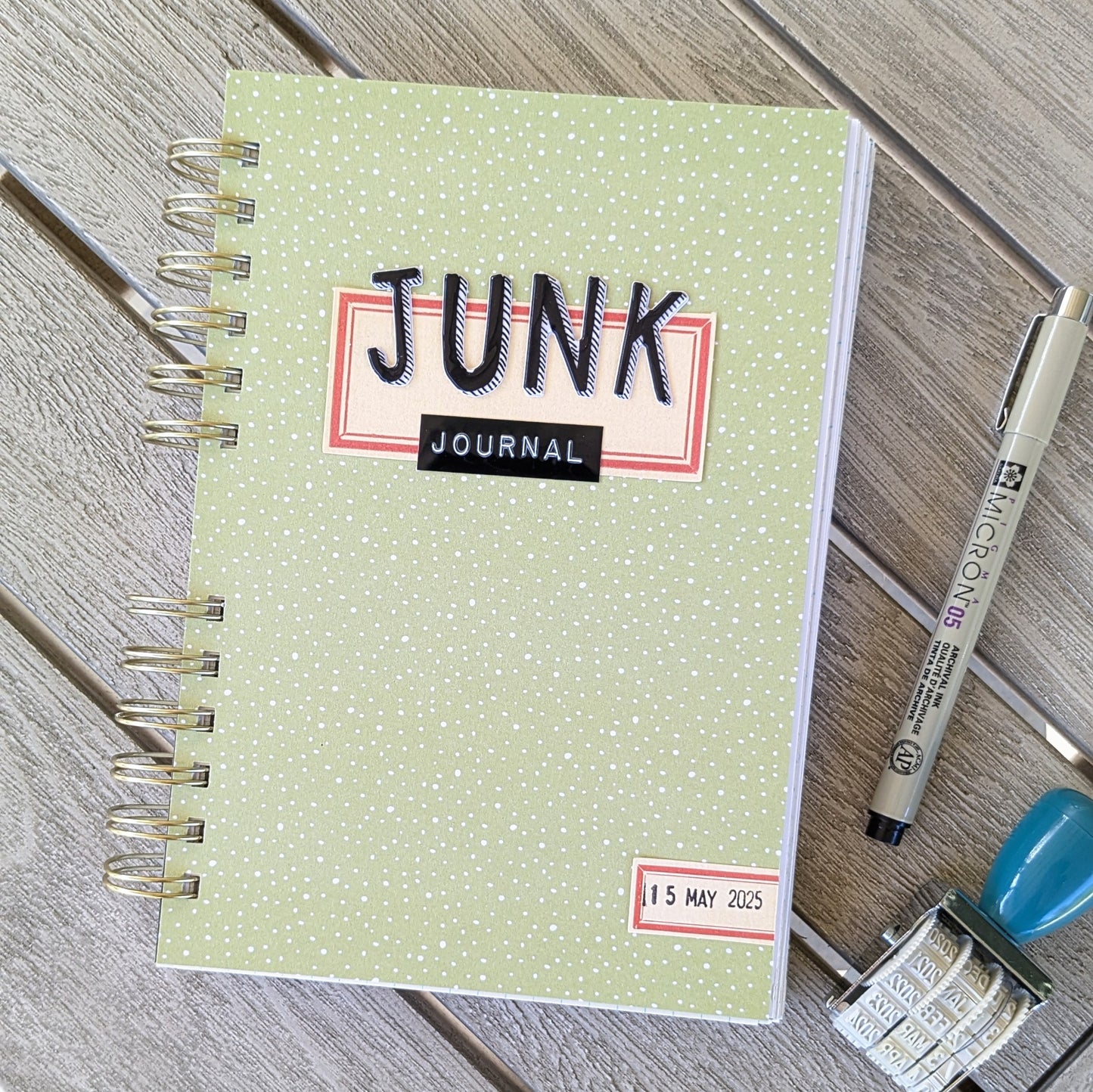 Workshop - Build A Junk Journal - Thursday May 15th 6-8PM at Hey Daisy Studio