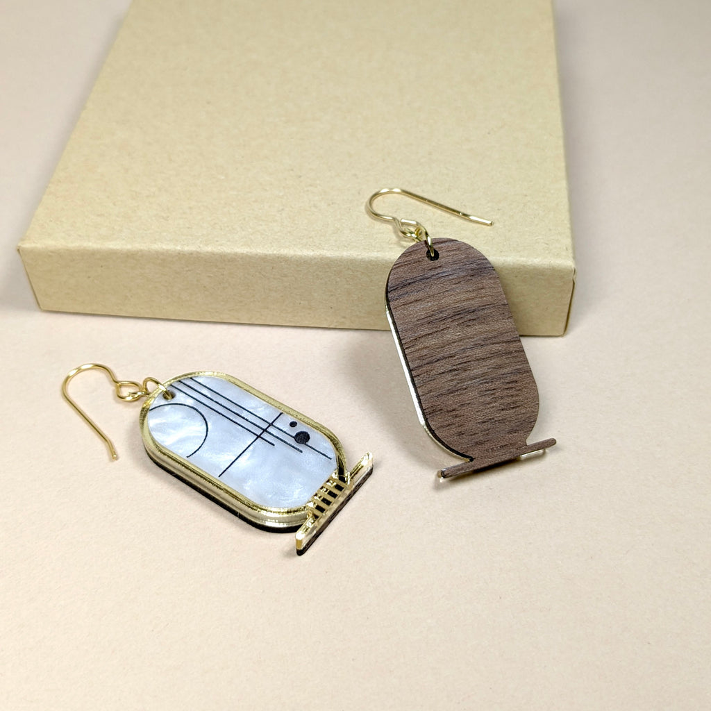 Cartouche Earrings