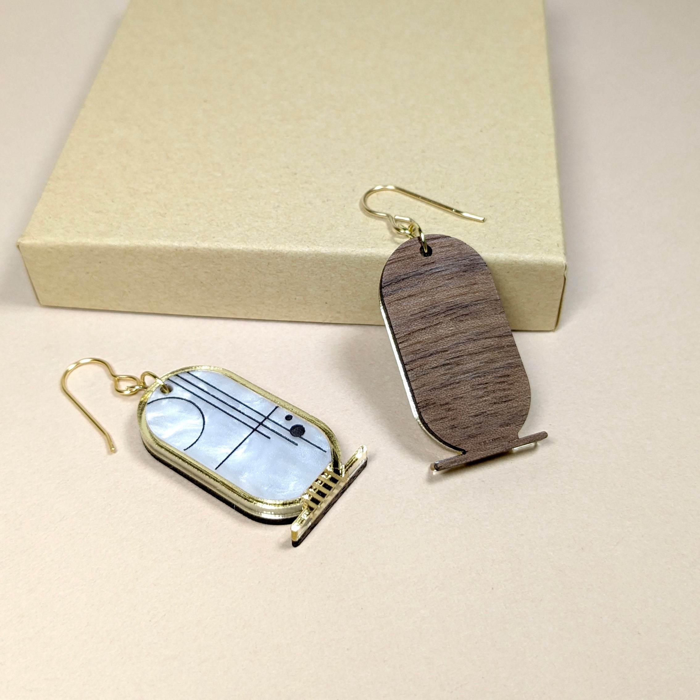 Cartouche Earrings