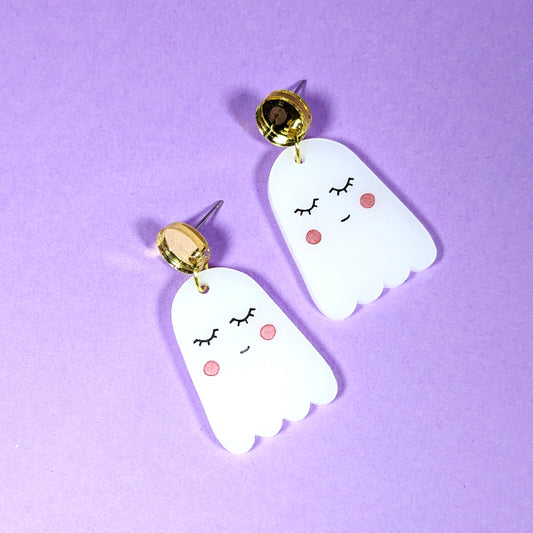 Shy Ghost Earrings