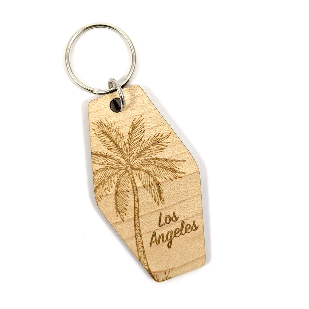 Custom Palm Tree Keychain