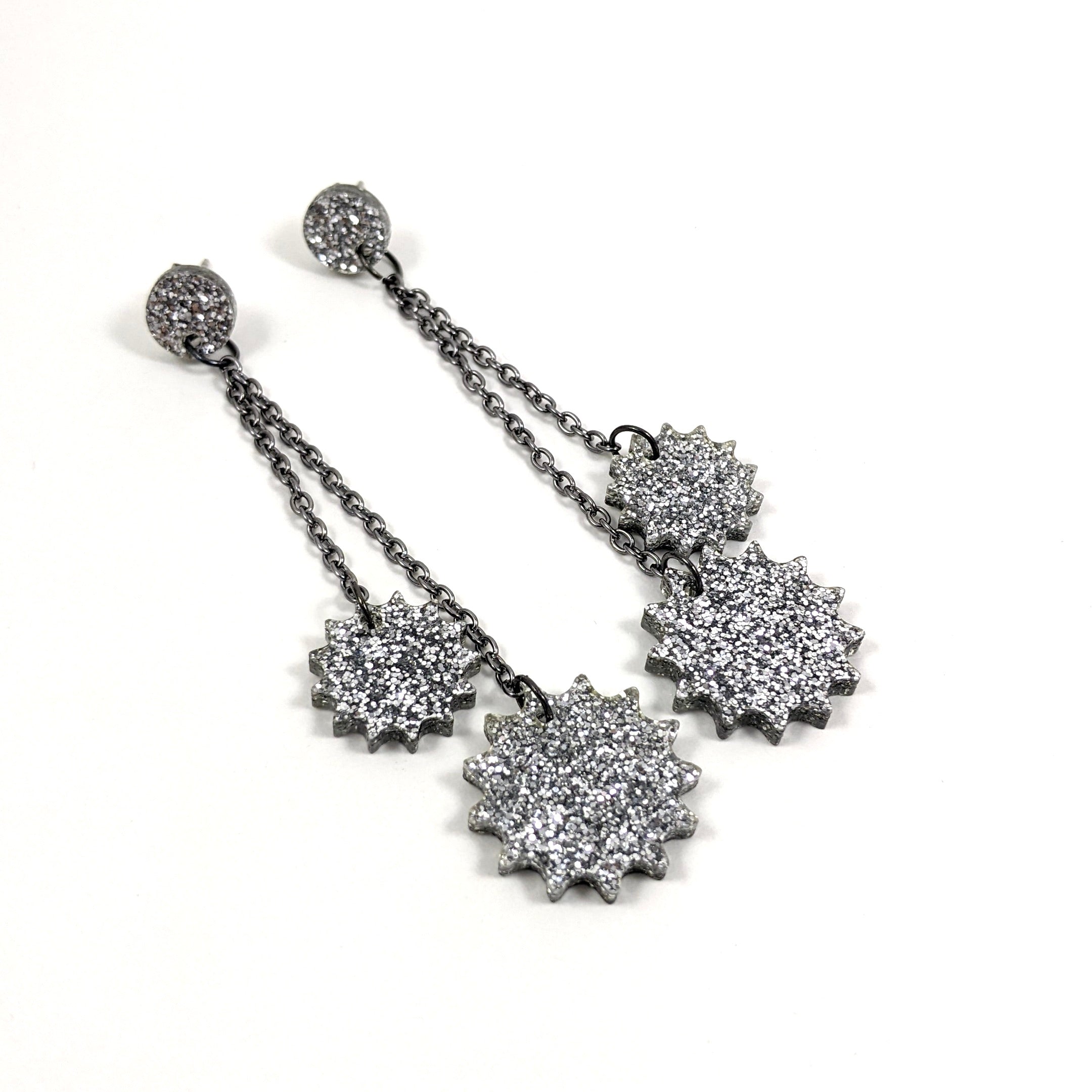 Starburst Dangle Earrings