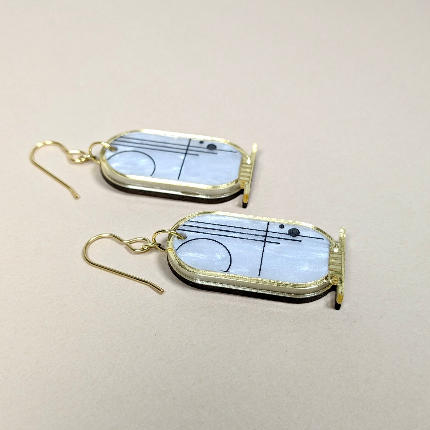 Cartouche Earrings