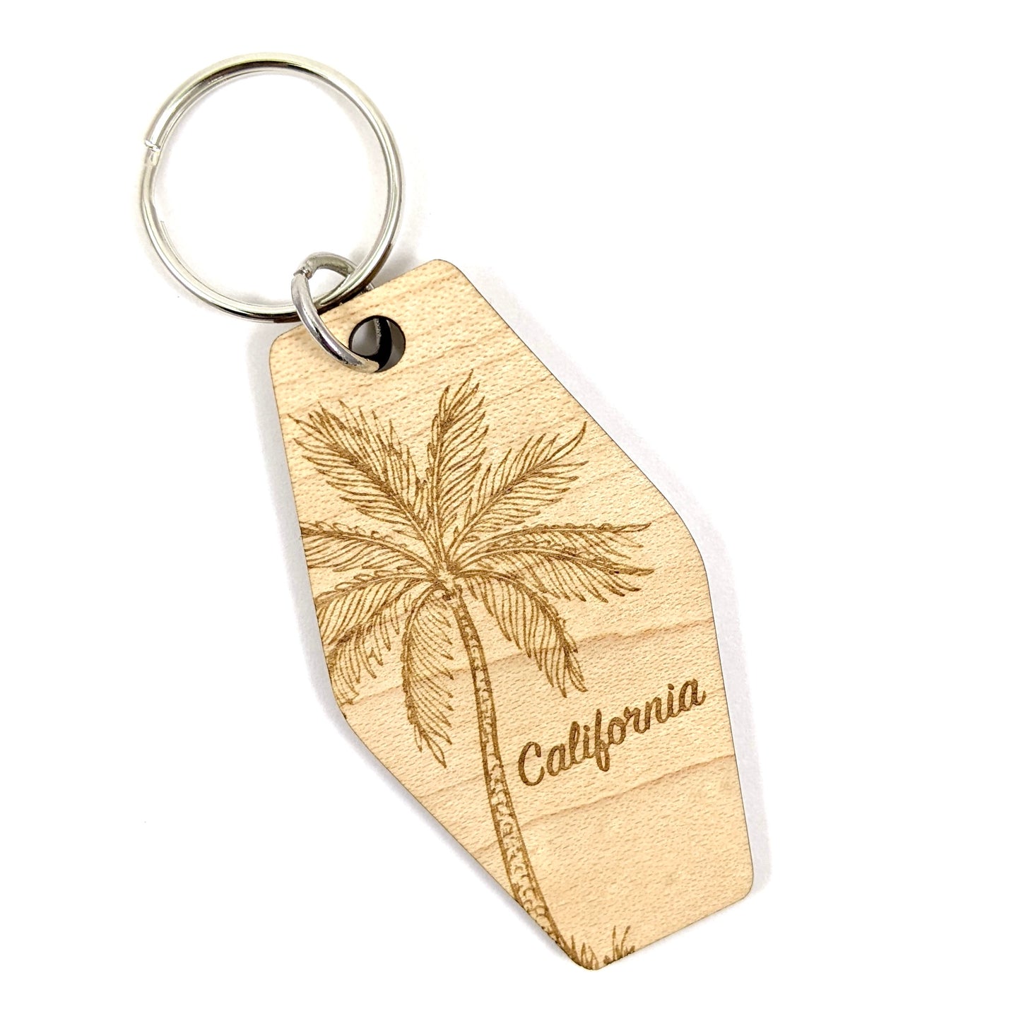 Custom Palm Tree Keychain