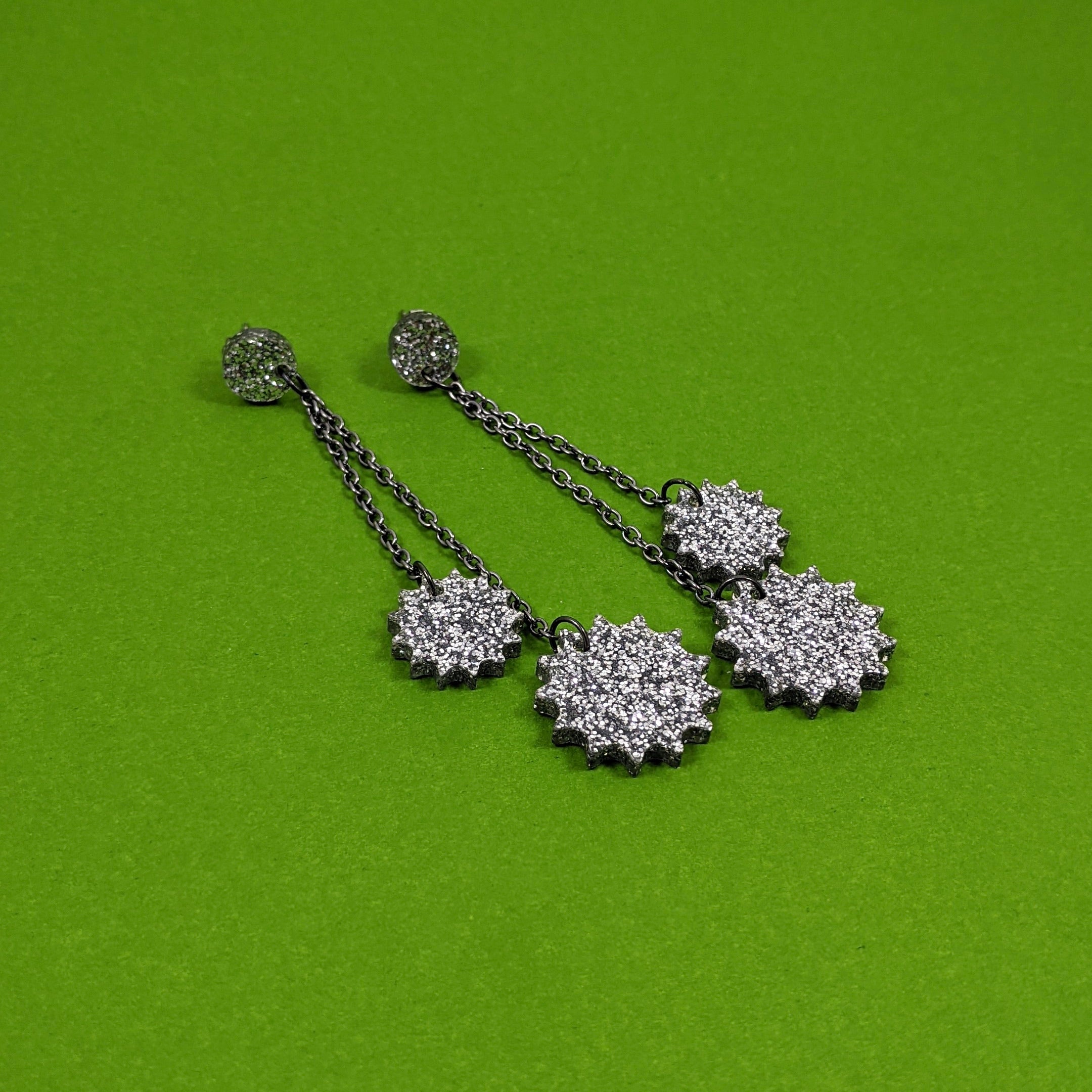 Starburst Dangle Earrings