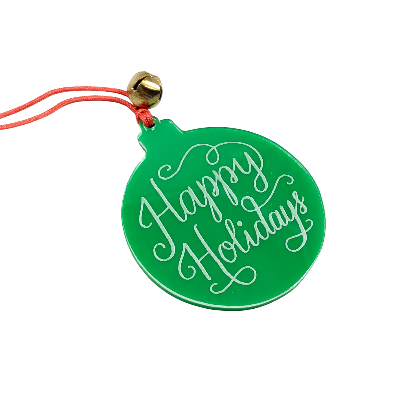 Happy Holidays Acrylic Ornaments
