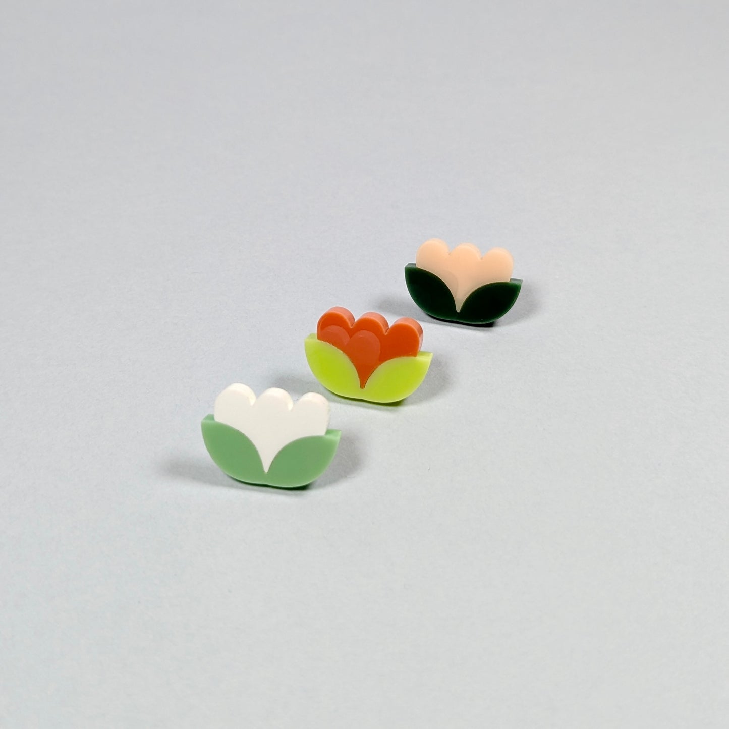 Tulip Floral Stud