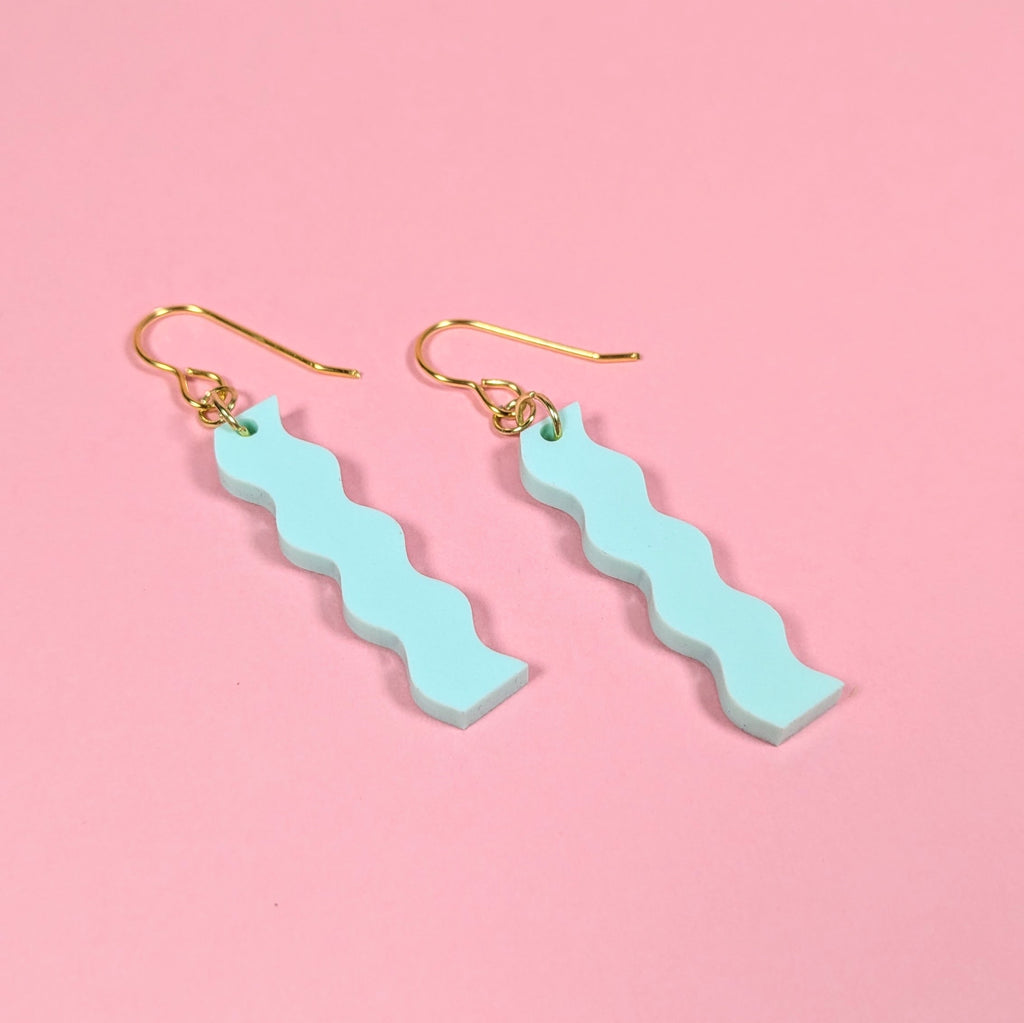 Petite Squiggle Earrings