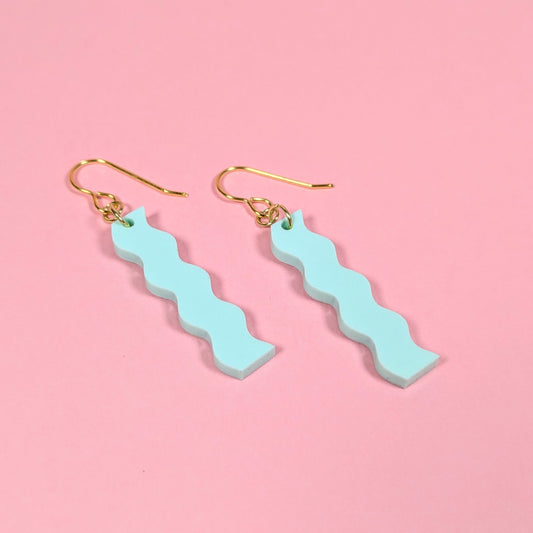 Petite Squiggle Earrings