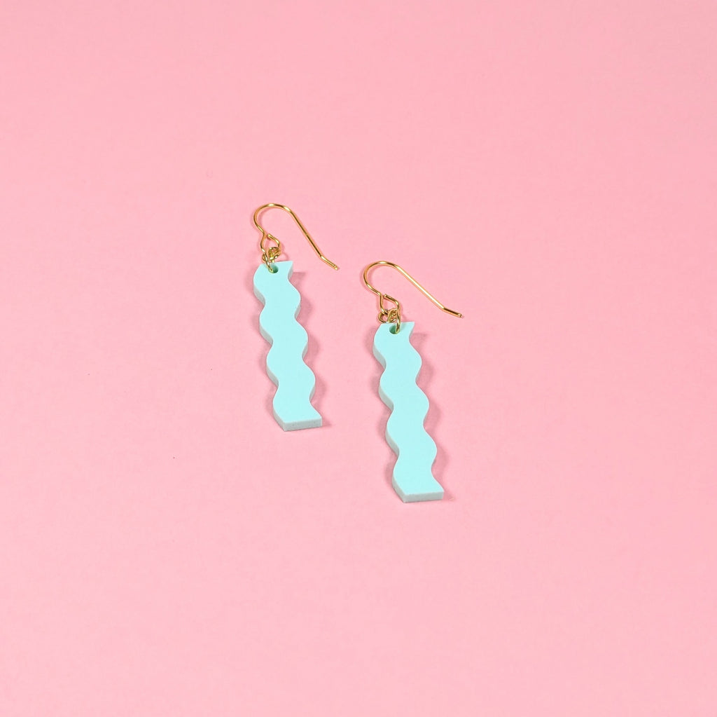 Petite Squiggle Earrings