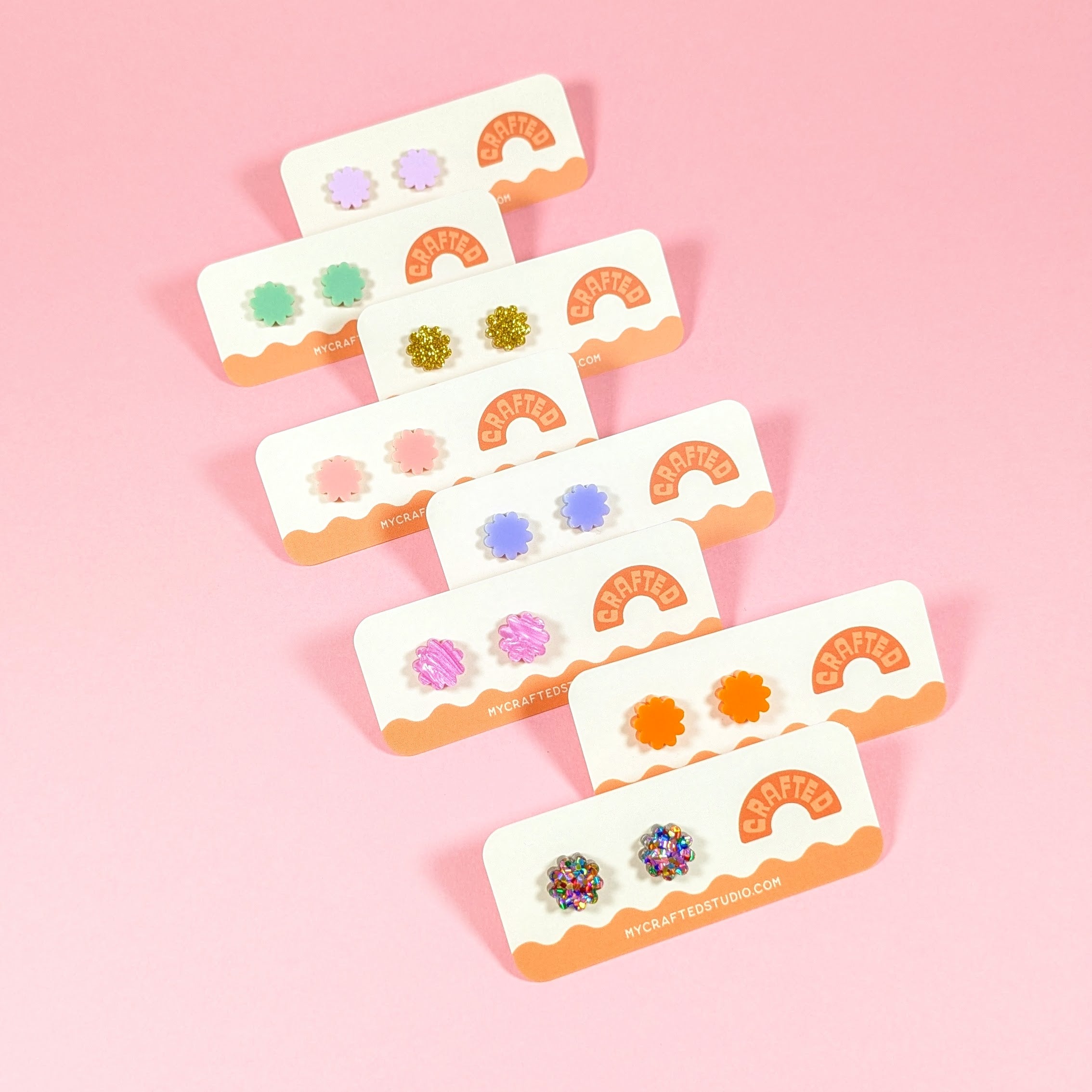 Color Pop Stud Earrings