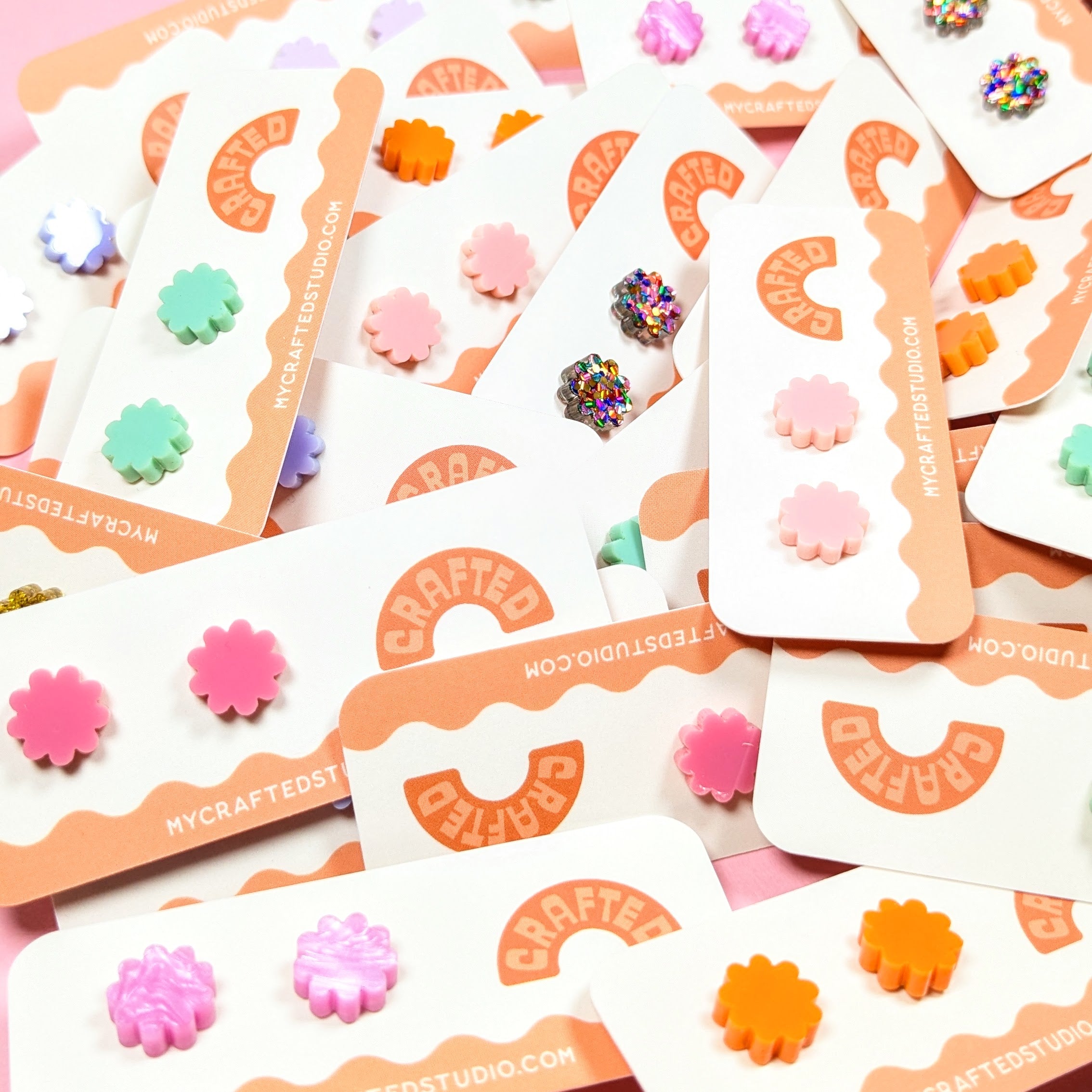 Color Pop Stud Earrings