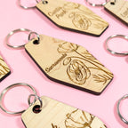 California Poppy Keychain
