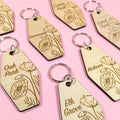 California Poppy Keychain