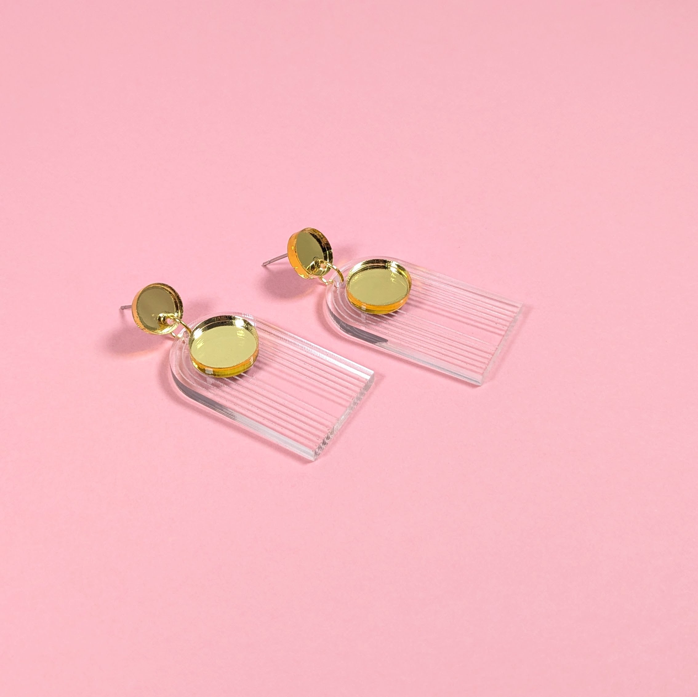 Art Deco Sunrise Earrings