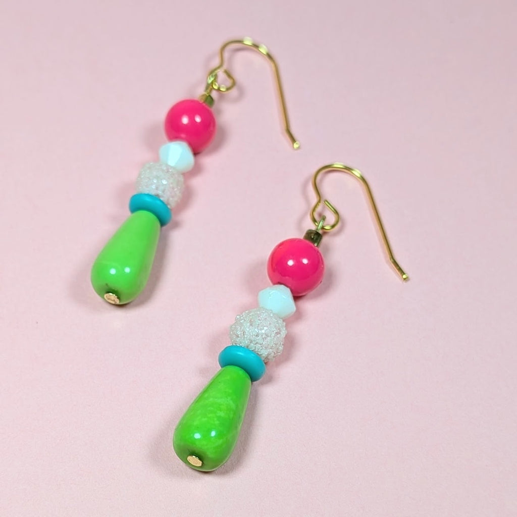 Piper Beaded Dangle Earrings