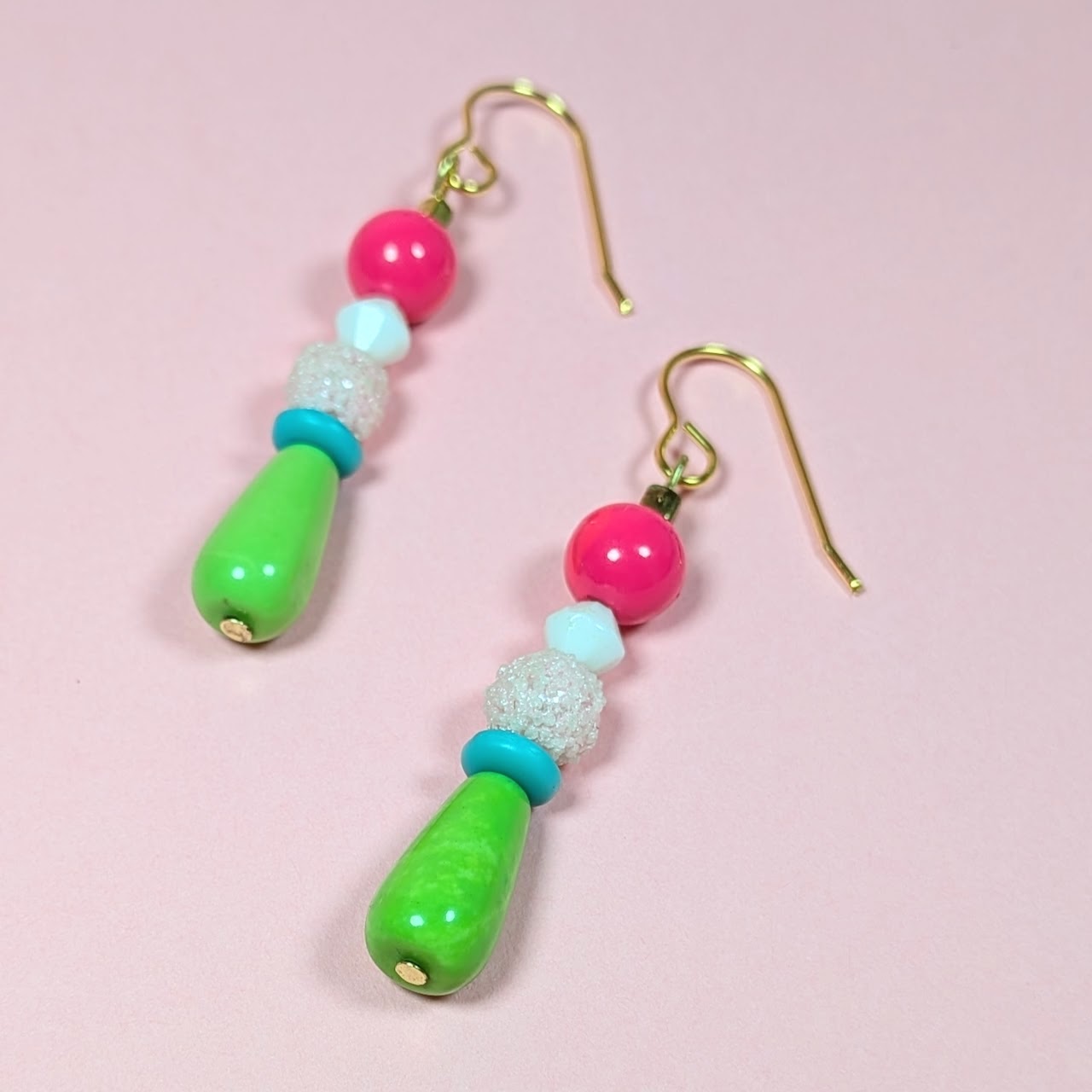 Piper Beaded Dangle Earrings
