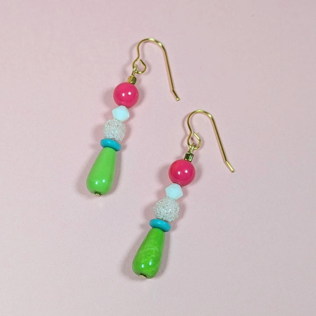 Piper Beaded Dangle Earrings