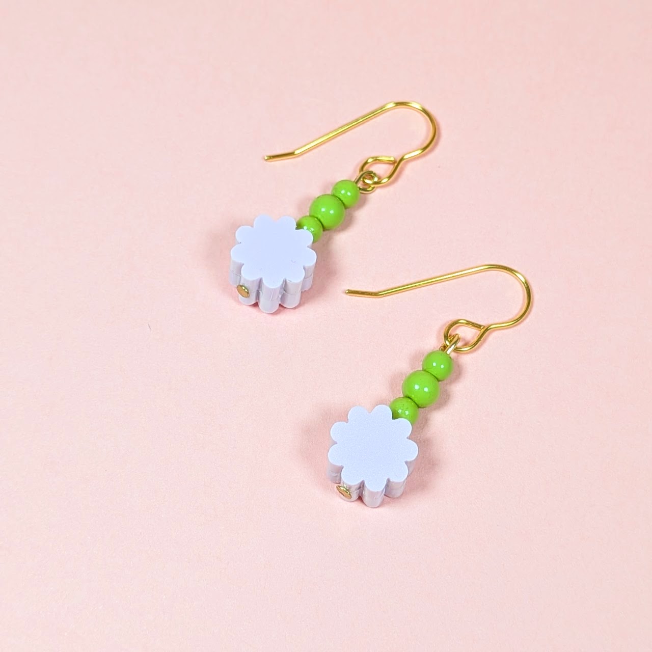 Mist flower Dangle Earrings