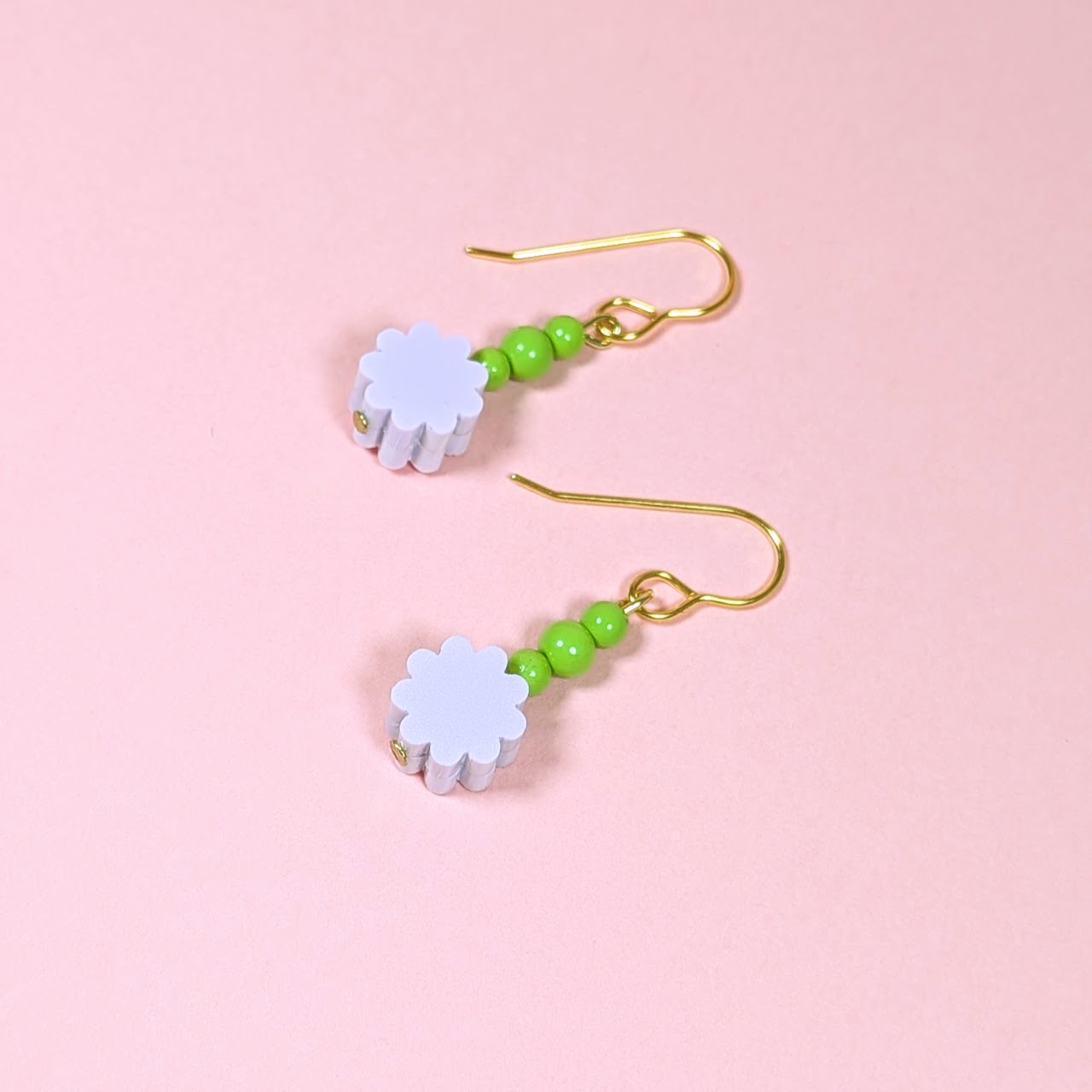 Mist flower Dangle Earrings