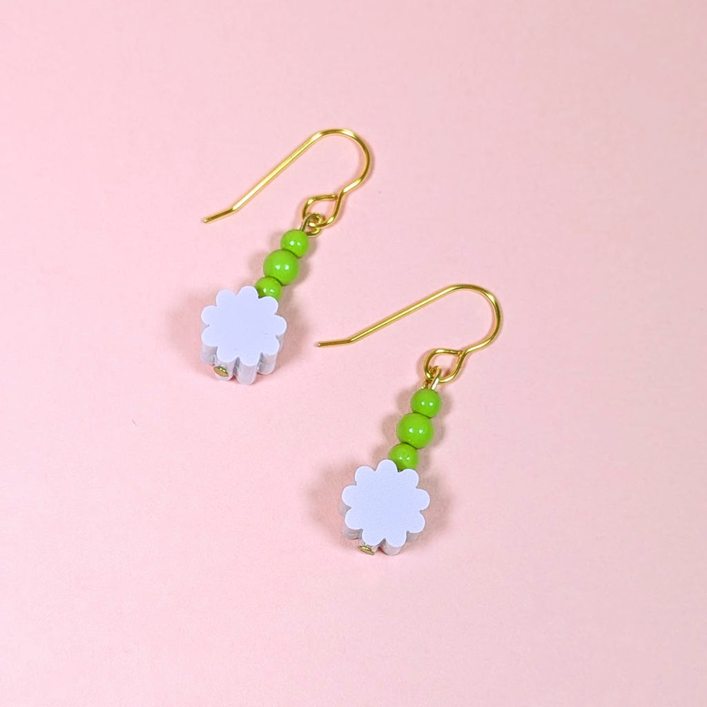 Mist flower Dangle Earrings
