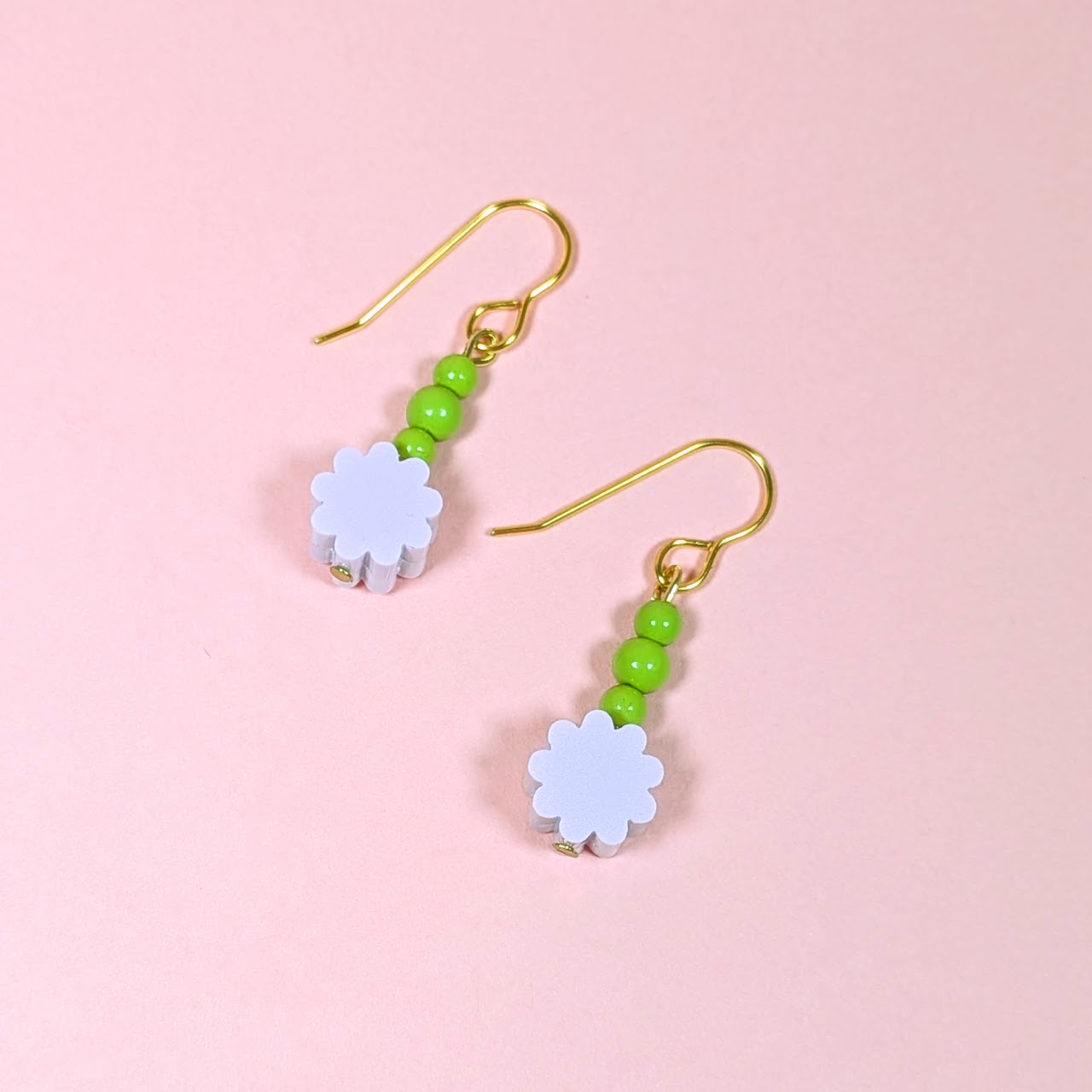 Mist flower Dangle Earrings