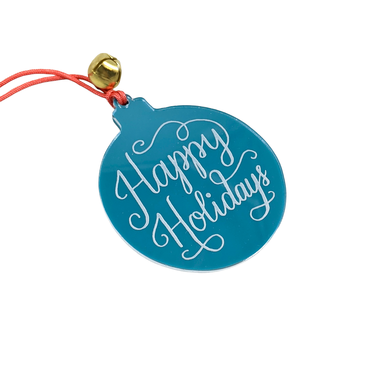 Happy Holidays Acrylic Ornaments